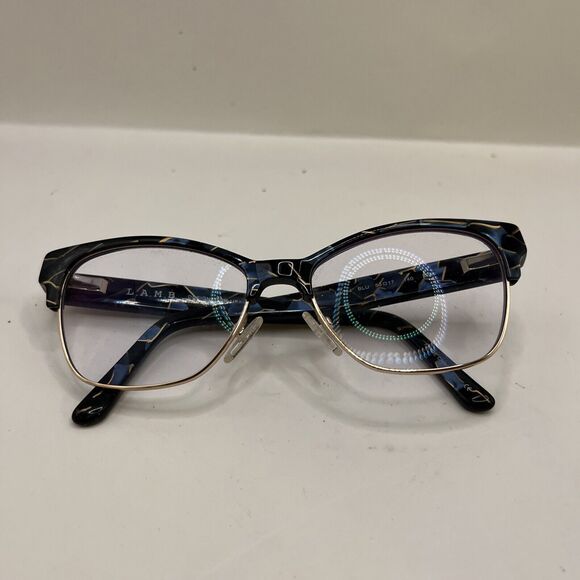 L.A.M.B. Eyeglasses USA LA064 BLU B:40 Blue Designer Frames Only 53-17-140 - Picture 2 of 6